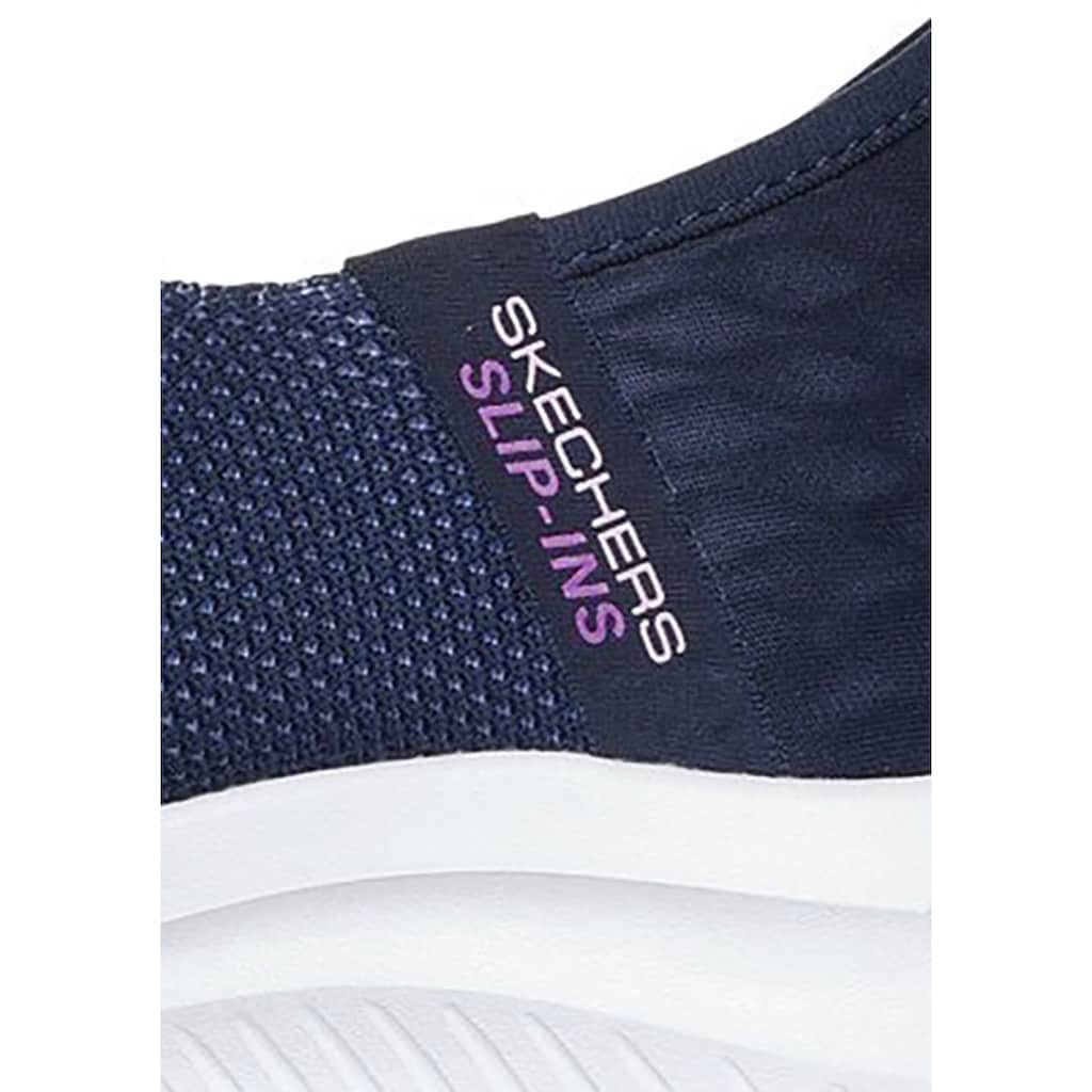 Skechers Slip-On Sneaker »ULTRA FLEX 3.0-BEAUTY BLEND« Slipper Freizeitschuh mit bequemer Air-Cooled Memory Foam Riesige Rabatte