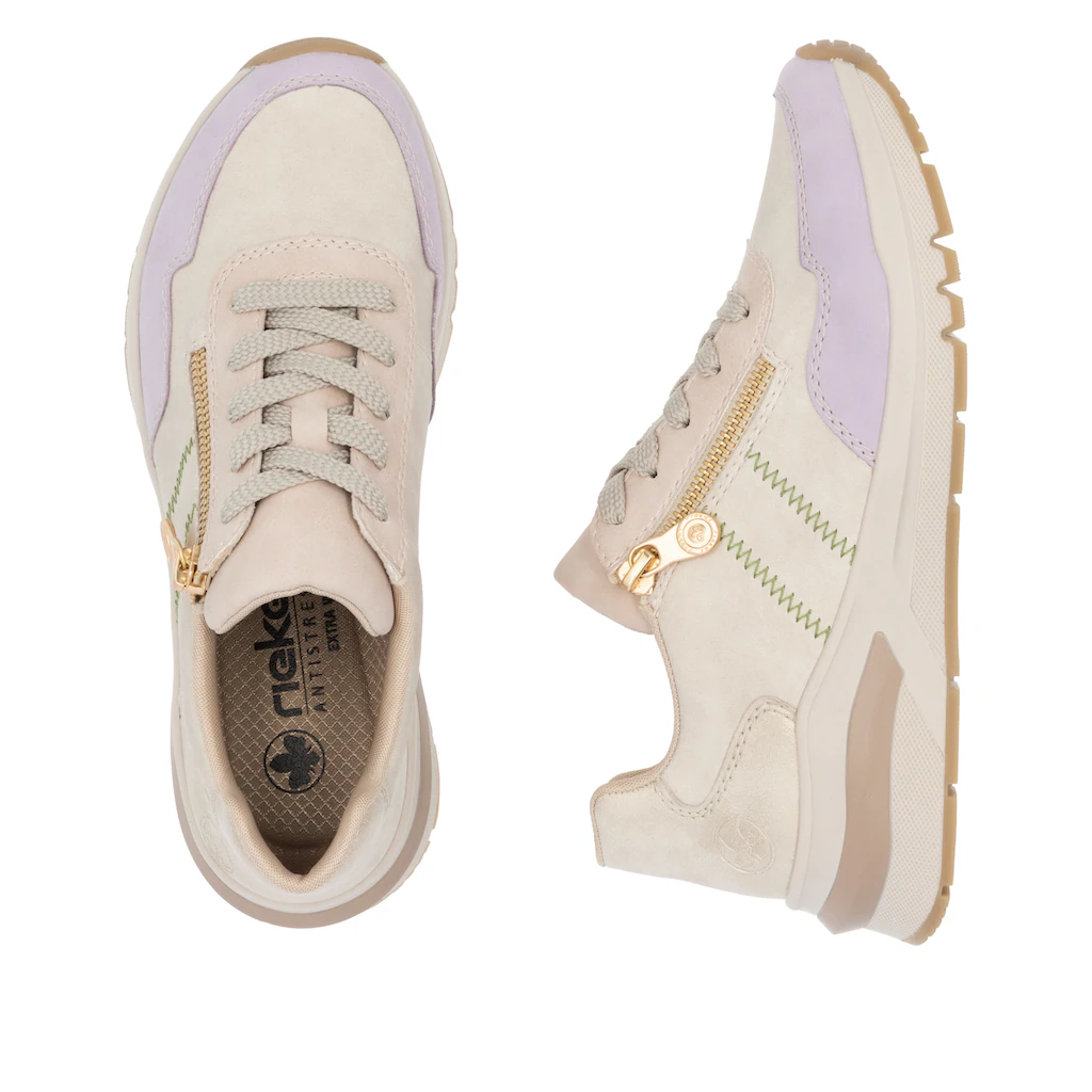 Rieker Wedgesneaker Freizeitschuh Halbschuh Schnürschuh in bequemer Form online kaufen 50% Rabatt mit kostenlosem Versand