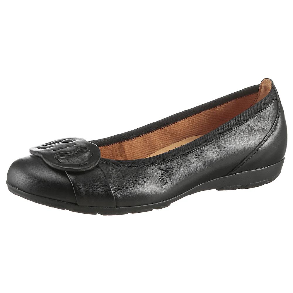 Gabor Ballerina Flache Schuhe Slipper mit Hovercraft Luftkammern-Laufsohle online bestellen Angebote