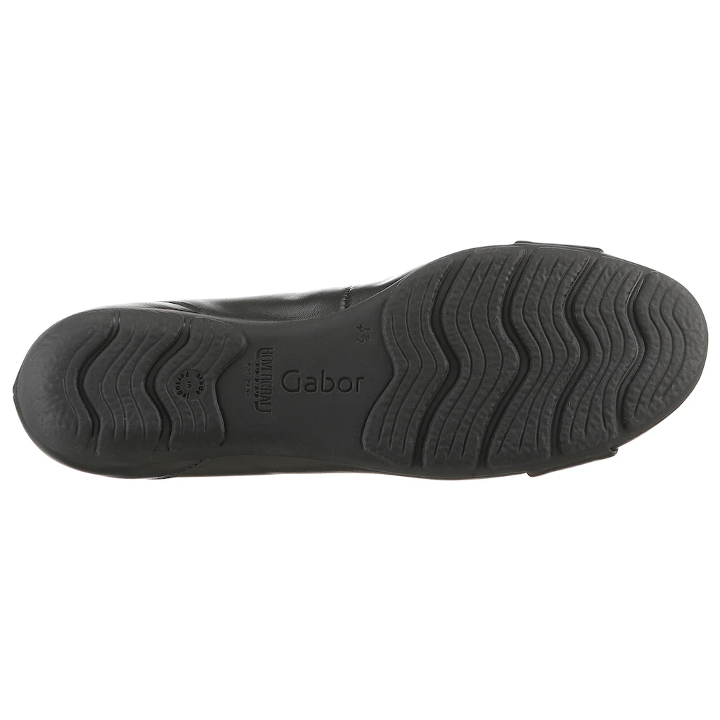 Gabor Ballerina Flache Schuhe Slipper mit Hovercraft Luftkammern-Laufsohle online bestellen Angebote