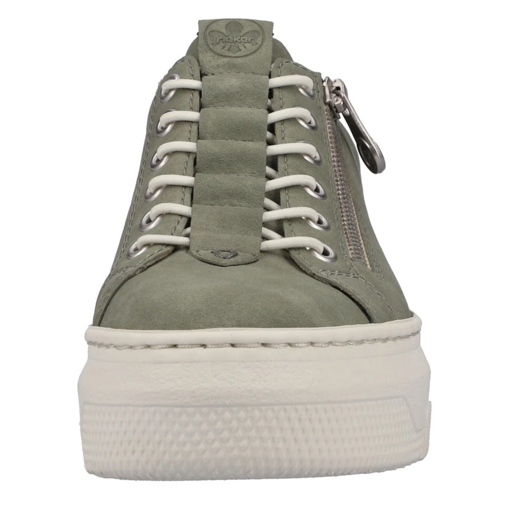 Rieker Slip-On Sneaker mit Leo-Einsatz an der Ferse online kaufen Großer Ausverkauf