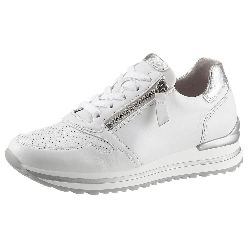 Gabor Keilsneaker »TURIN« mit silberfarbenen Details Freizeitschuh Halbschuh Schnürschuh Begrenztes Angebot