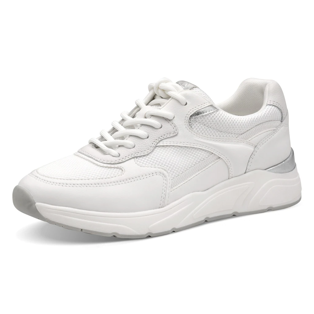 Tamaris Plateausneaker Freizeitschuh Halbschuh Schnürschuh mit gepolstertem Schaftrand ▷ für Online Shopping