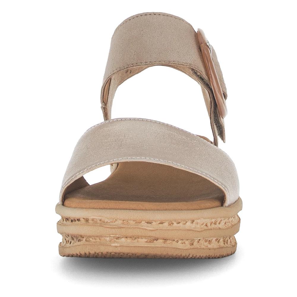 Gabor Keilsandalette Sommerschuh Sandale Keilabsatz mit Zierschnalle kaufen Black Friday