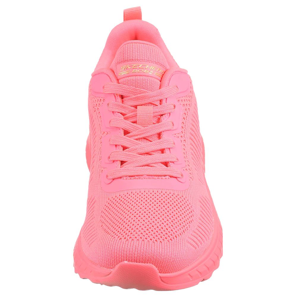 Skechers Sneaker »BOBS SQUAD CHAOS-COOL RYTHMS« Knitwear-Sneaker Schnürschuh in veganer Verarbeitung bestellen Osterangebot