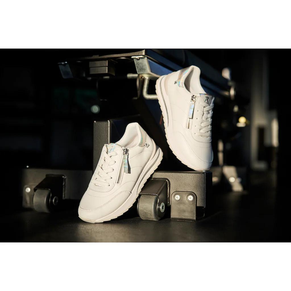 RIEKER Sport Plateausneaker Freizeitschuh Halbschuh Schürschuh in schmaler Form ▷ für Vatertagsangebot