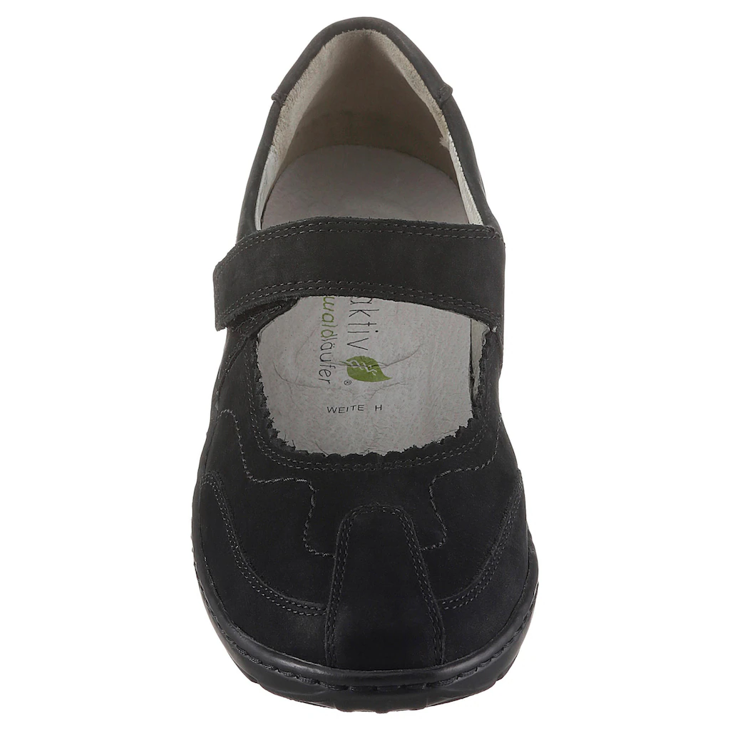 Waldläufer Riemchenballerina »HENNI« Slipper Bequemschuh Klettschuh in komfortabler Weite H (=sehr weit) bestellen Zeitlich begrenztes Angebot