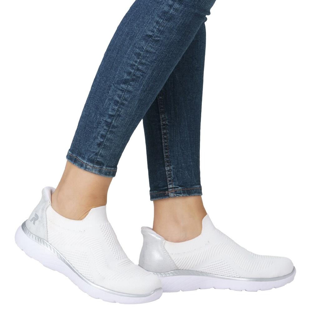 RIEKER Sport Slip-On Sneaker »Ready2GO« Slipper Halbschuh Freizeitschuh mit MemoSoft-Innensohle online bestellen Bestseller