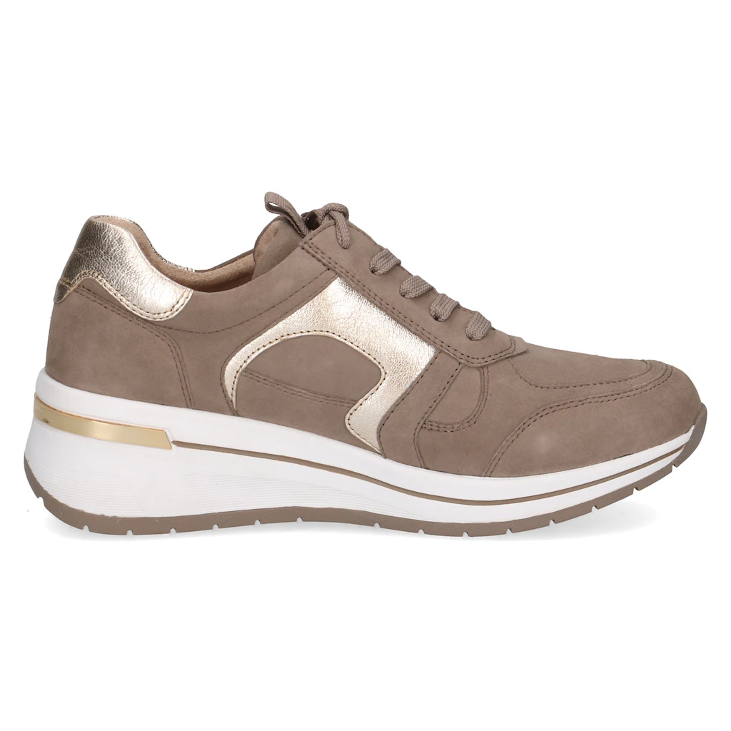 Caprice Keilsneaker Freizeitschuh Halbschuh Schnürschuh mit Kontrastbesatz Weite H online bestellen Riesige Ersparnisse