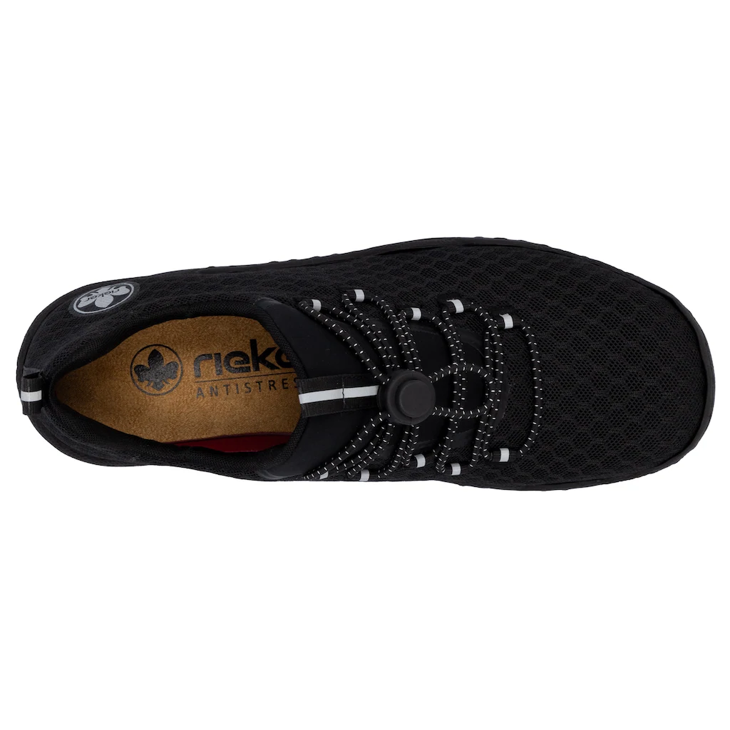 Rieker Slip-On Sneaker Outdoor Schuh Schlupfschuh Slipper mit praktischem Schnellverschluss ▷ für Letzter Tag