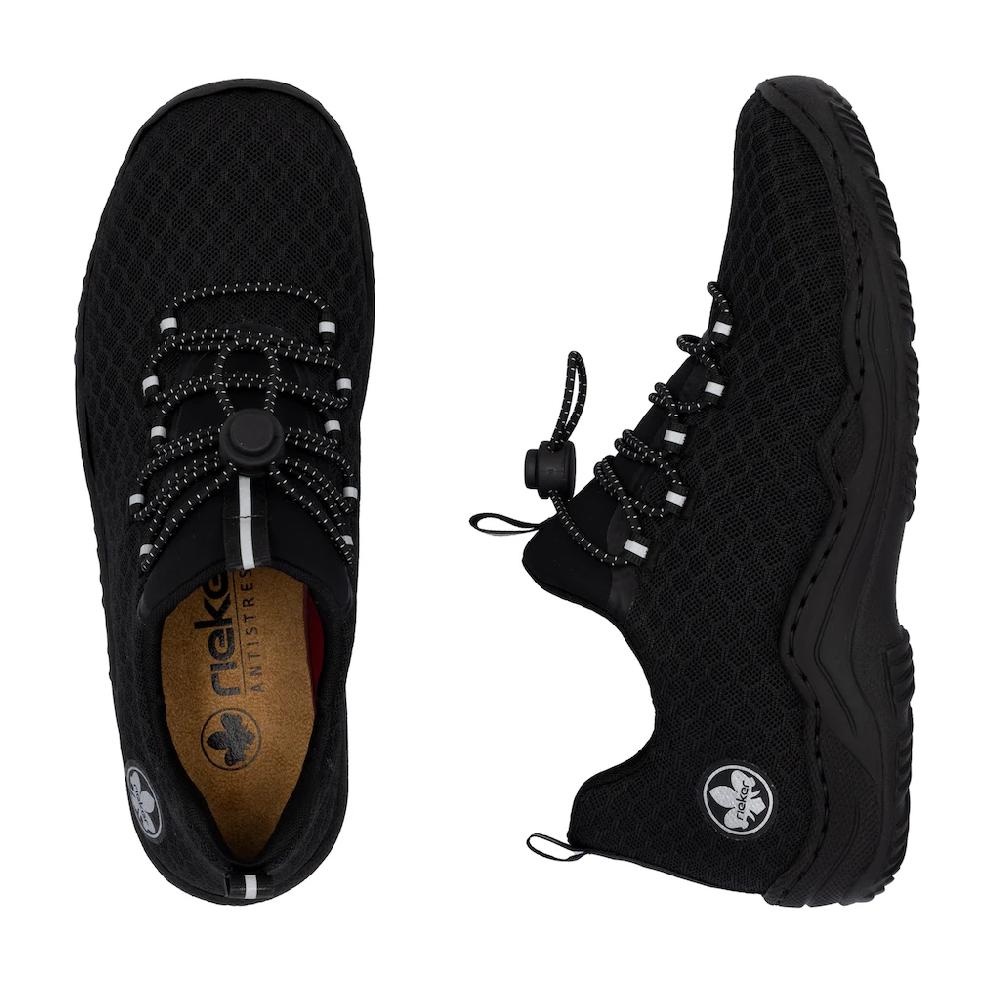 Rieker Slip-On Sneaker Outdoor Schuh Schlupfschuh Slipper mit praktischem Schnellverschluss ▷ für Letzter Tag