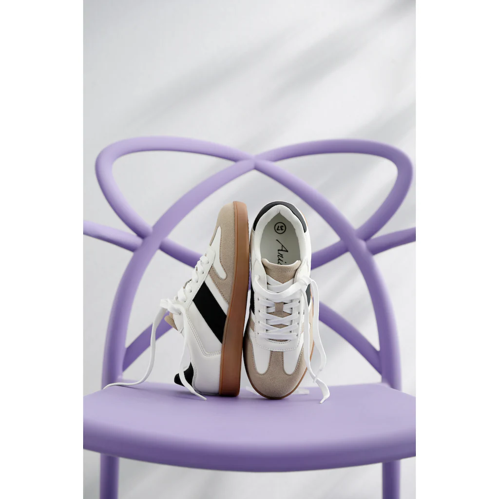 Aniston SHOES Sneaker Freizeitschuh Halbschuh Schnürschuh - NEUE KOLLEKTION auf Raten Bis zu 50% Rabatt