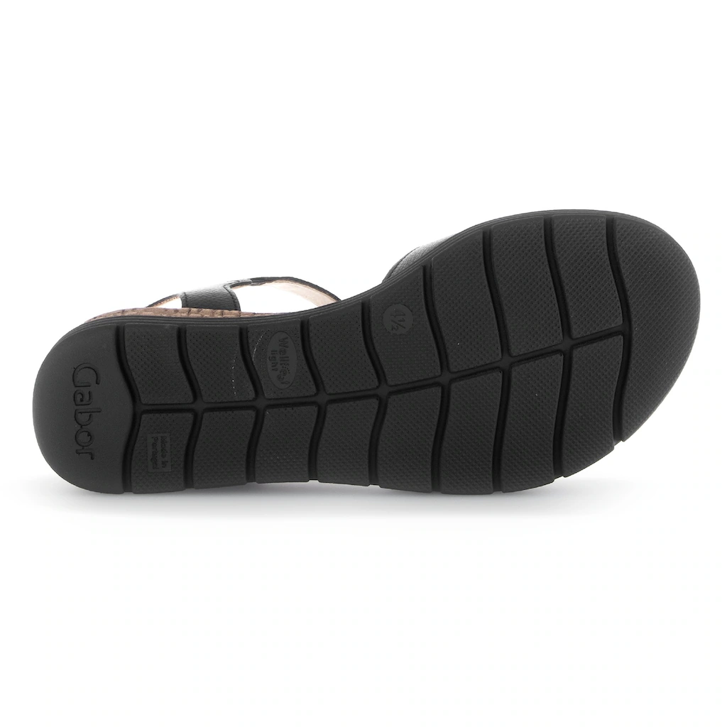 Gabor Keilsandalette »GENUA« Riemchensandale Komfortschuh Sommerschuh Stretcheinsatz Weite G online kaufen Super Rabatt