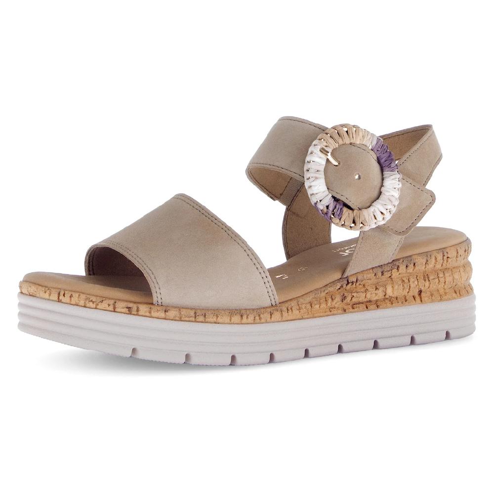 Gabor Keilsandalette »GENUA« Sommerschuh Riemchensandale Komfortschuh in Weite G (=weit) kaufen Black Friday Preise