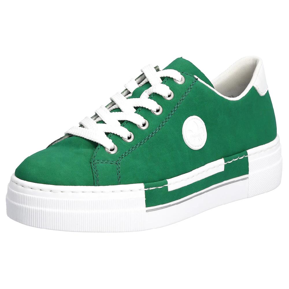 Rieker Sneaker Freizeitschuh Halbschuh Schnürschuh mit Plateausohle kaufen 50% Rabatt für begrenzte Zeit