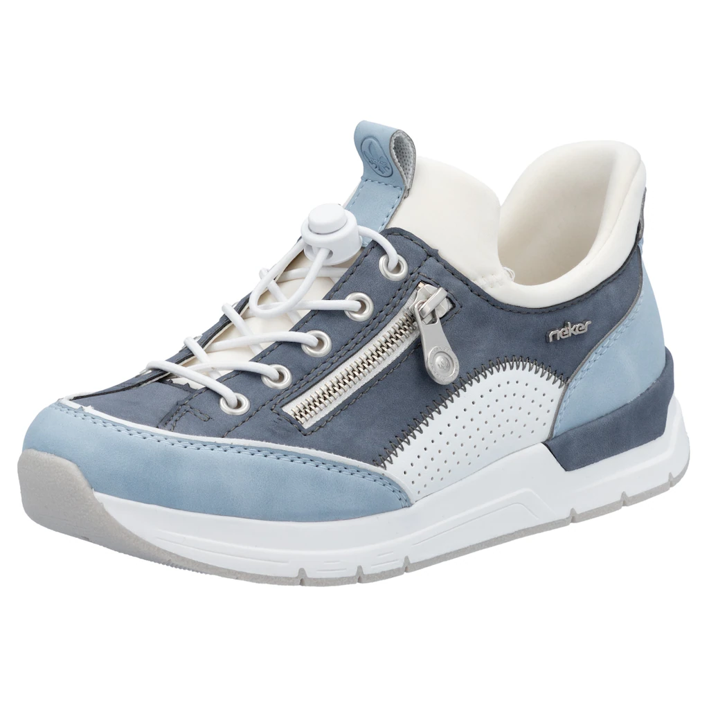 Rieker Slip-On Sneaker Schlupfschuh Halbschuh Freizeitschuh mit weichem Schaftrand kaufen Online