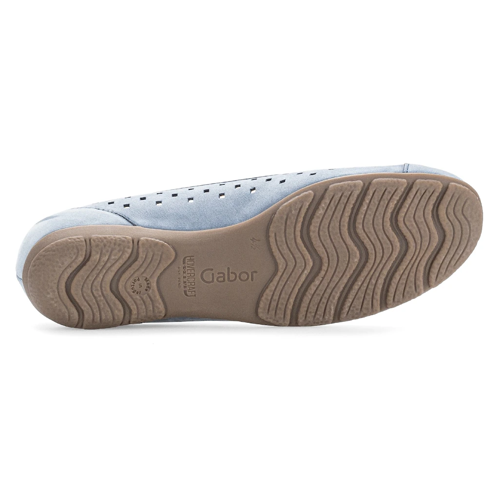 Gabor Ballerina Slipper Businessschuh Halbschuh mit Hovercraft Luftkammerlaufsohle kaufen Kostenloser Versand
