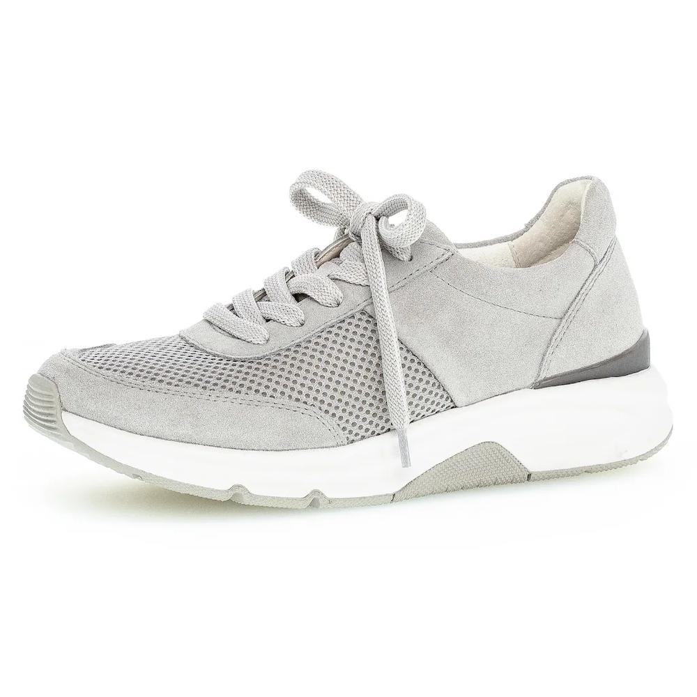 Gabor Rollingsoft Keilsneaker in sportivem Design Freizeitschuh Halbschuh Schnürschuh Großer Ausverkauf