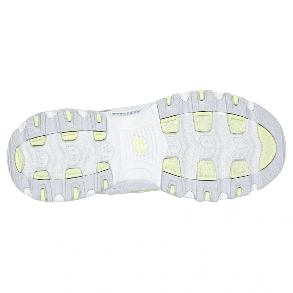 Skechers Sneaker »D'LITES-CHROMATIC« Plateausneaker Schnürschuh mit Metallic Einsätzen bestellen Saisonschlussverkauf