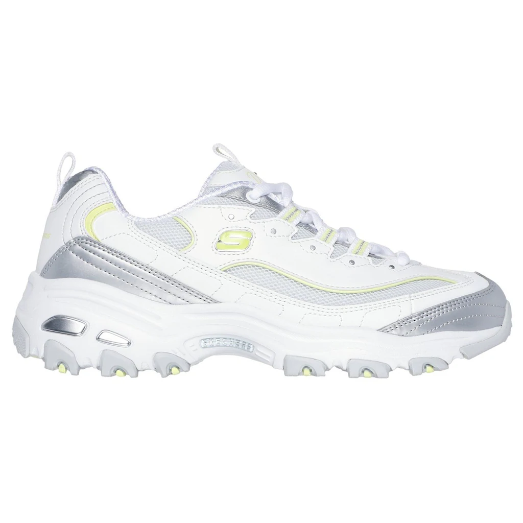 Skechers Sneaker »D'LITES-CHROMATIC« Plateausneaker Schnürschuh mit Metallic Einsätzen bestellen Saisonschlussverkauf