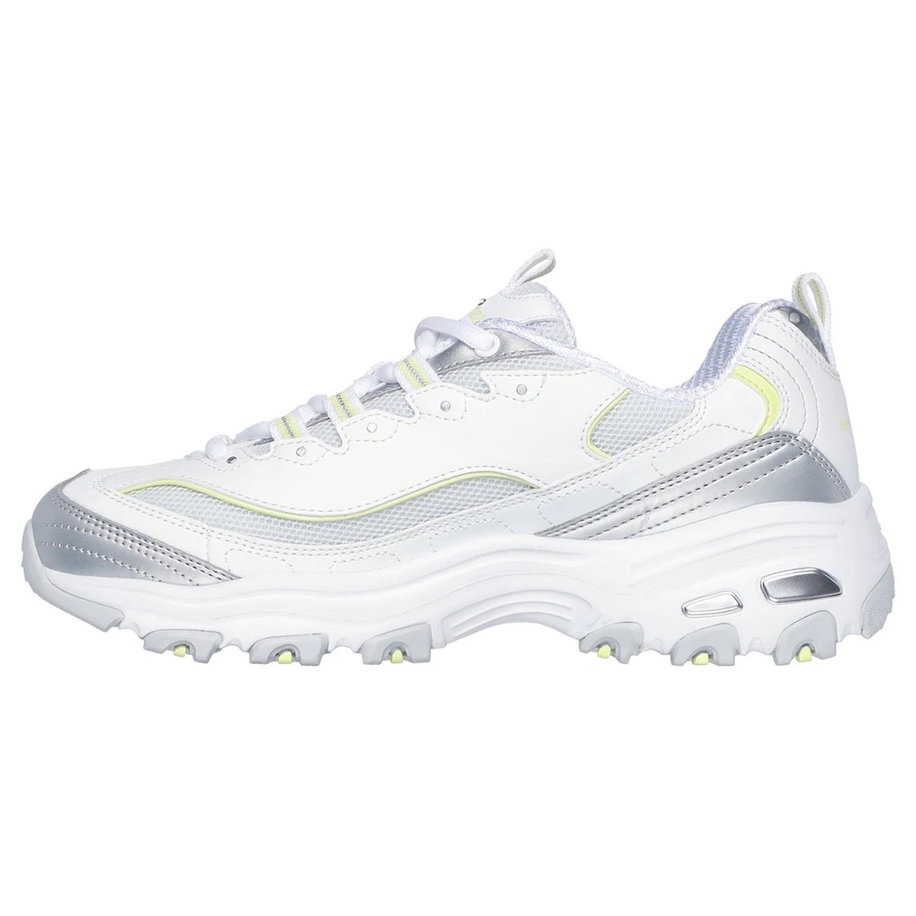 Skechers Sneaker »D'LITES-CHROMATIC« Plateausneaker Schnürschuh mit Metallic Einsätzen bestellen Saisonschlussverkauf