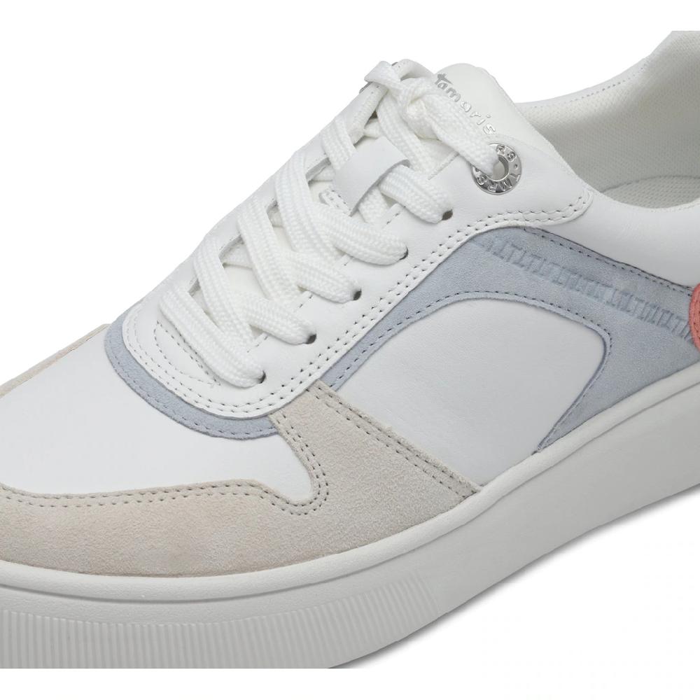 Tamaris Plateausneaker Freizeitschuh Halbschuh Schnürschuh mit Kontrastbesätzen online bestellen Super Sparpreis