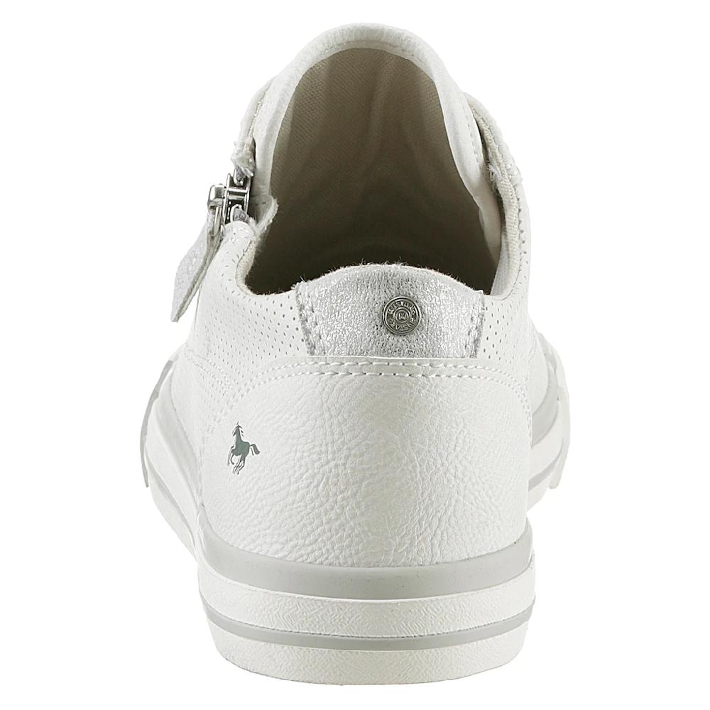 Mustang Shoes Sneaker mit Synthetikfersenfleck online kaufen Zeitbegrenzte Promotion
