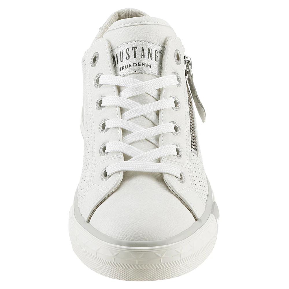 Mustang Shoes Sneaker mit Synthetikfersenfleck online kaufen Zeitbegrenzte Promotion