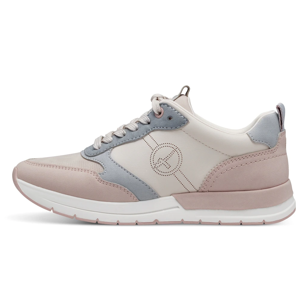 Tamaris Keilsneaker Schnürschuh Freizeitschuh Halbschuh mit Kontrastbesätzen Fabrikladen