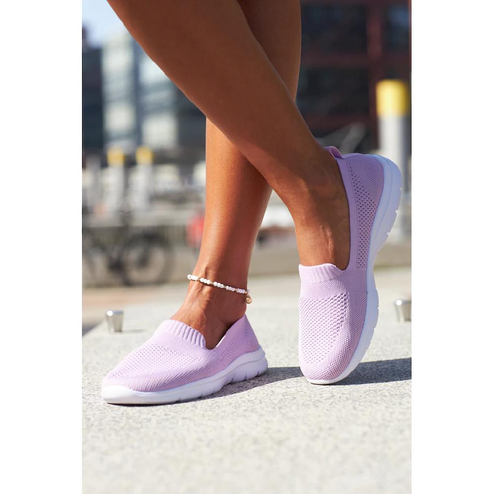 LASCANA Slipper herausnehmbarer Innensohle Halbschuh ultraleichter Sneaker VEGAN bestellen im Angebot