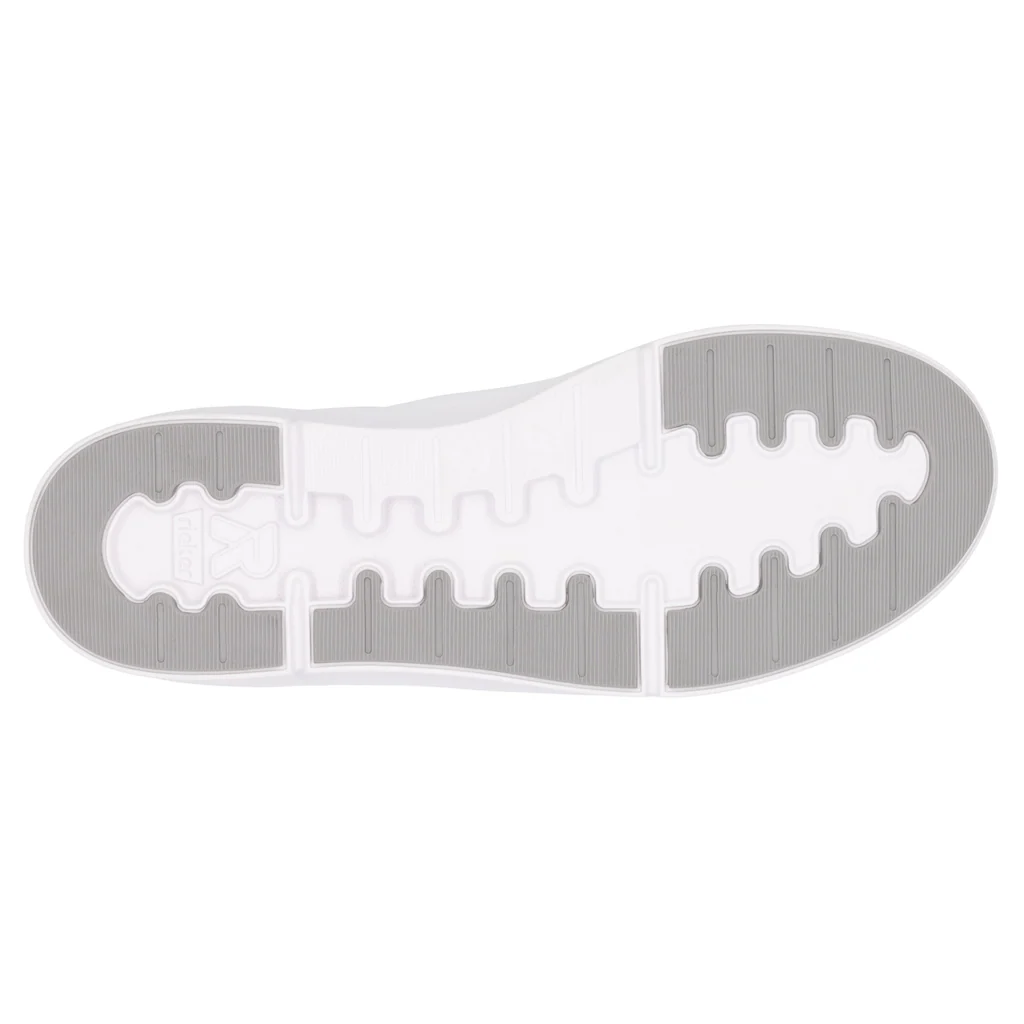 RIEKER Sport Plateausneaker Schnürschuh Halbschuh Freizeitschuh mit pastellfarbenen Akzenten online kaufen Schlussverkauf