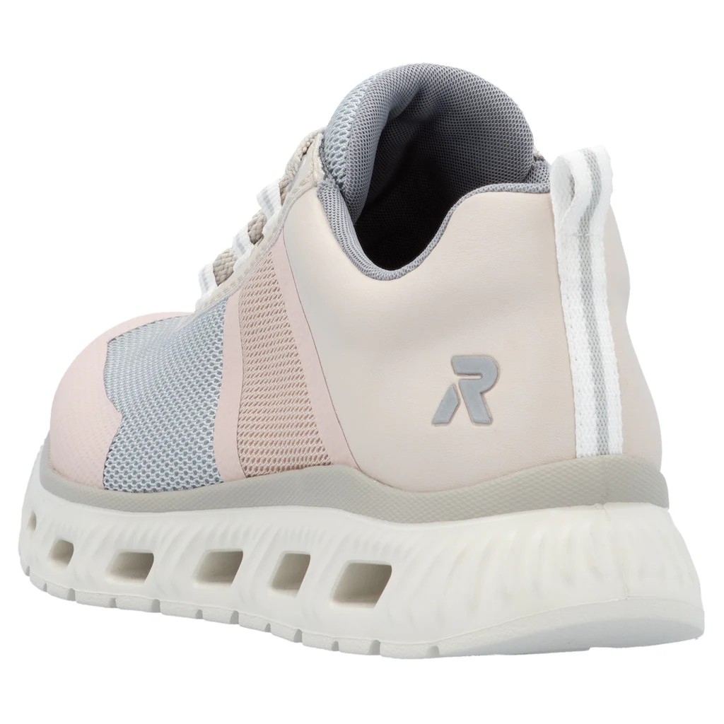 RIEKER Sport Sneaker in veganer Verarbeitung Freizeitschuh Halbschuh Schnürschuh ▷ für Sonderangebot