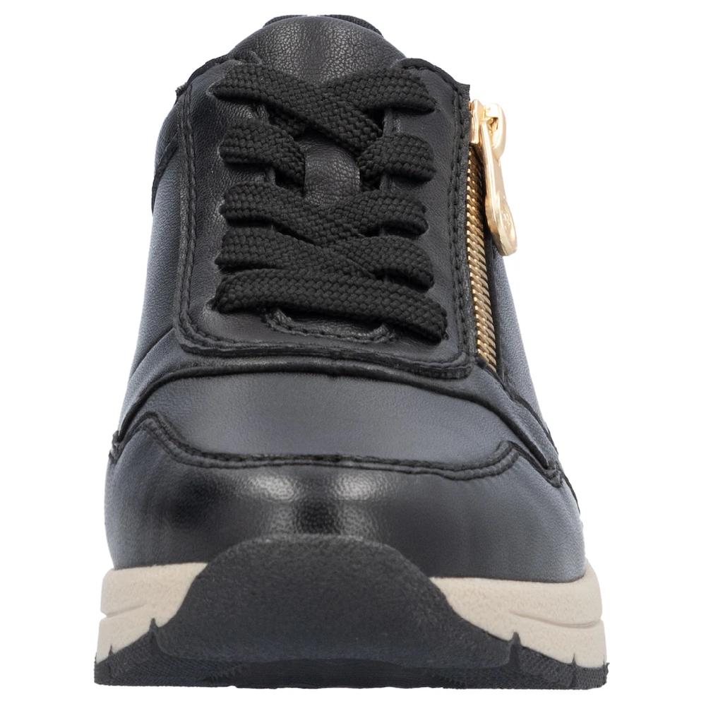 Rieker Keilsneaker Freizeitschuh Halbschuh Schnürschuh mit Reißverschluss kaufen Blitzangebot