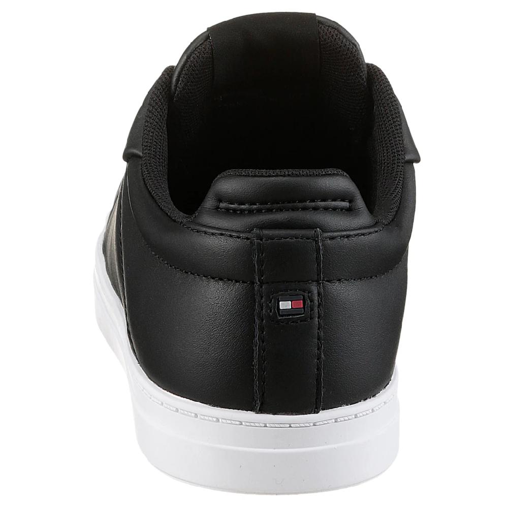Tommy Hilfiger Plateausneaker »WOMENS ICON COURT SNEAKER FLAG« Freizeitschuh Schnürschuh Halbschuh mit gepolstertem Schaftrand ▷ für Saisonale Angebote
