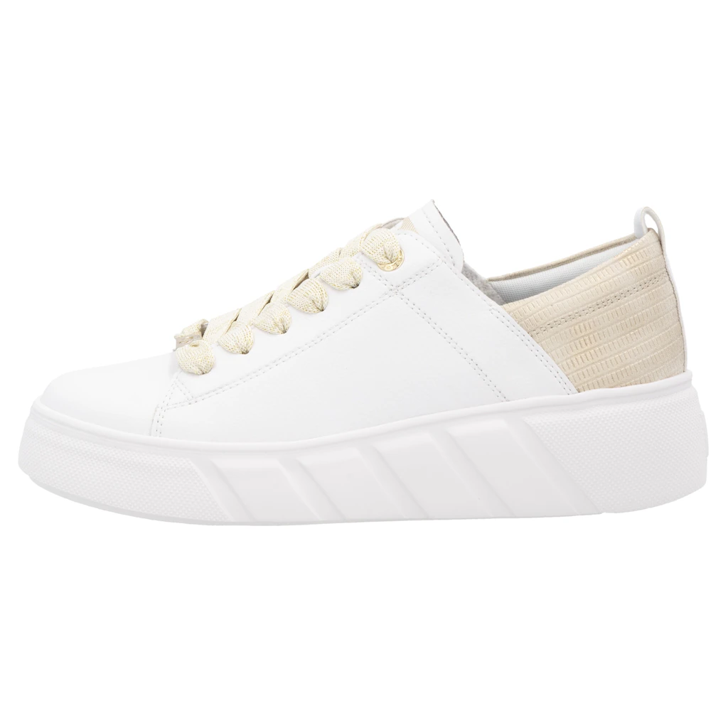 RIEKER Sport Plateausneaker Schnürschuh Halbschuh Freizeitsneaker mit Soft-Einlage online bestellen Wochenangebot