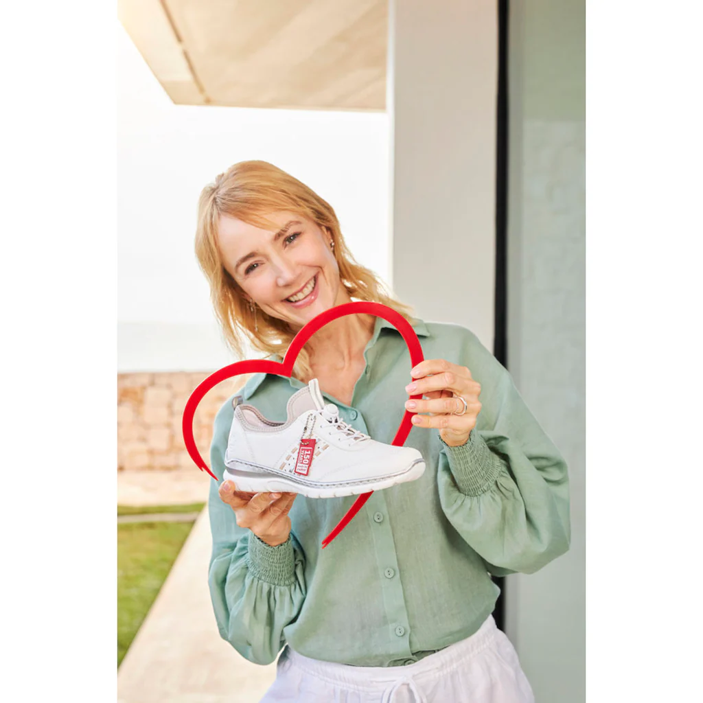 Rieker Slip-On Sneaker Slipper Schlupfschuh Freizeitschuh 150 Jahre RIEKER Jubiläumsartikel ▷ für Begrenzte Freigabe