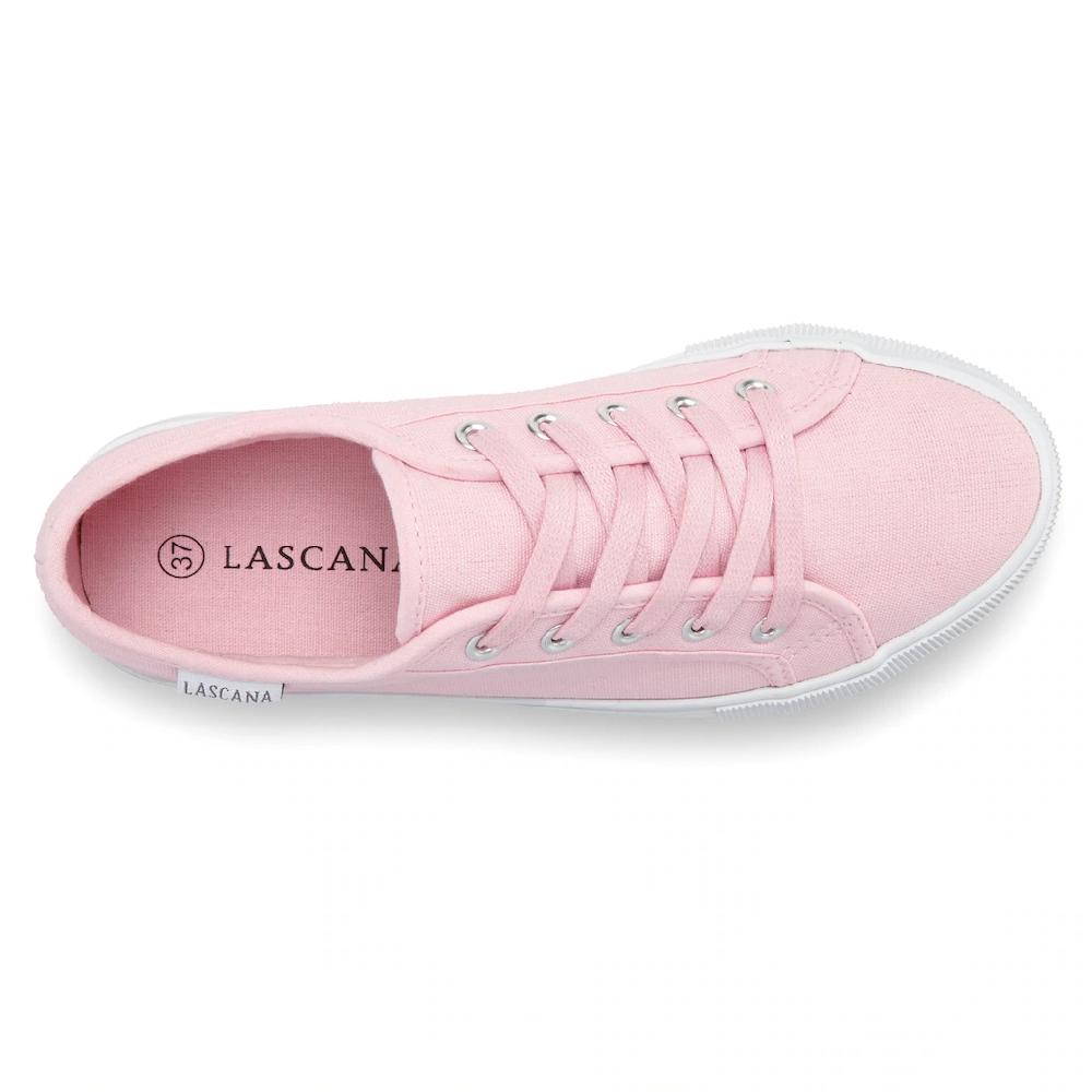 LASCANA Sneaker Schnürhalbschuh Freizeitschuh aus Textil mit Plateausohle online kaufen Neueste Stile