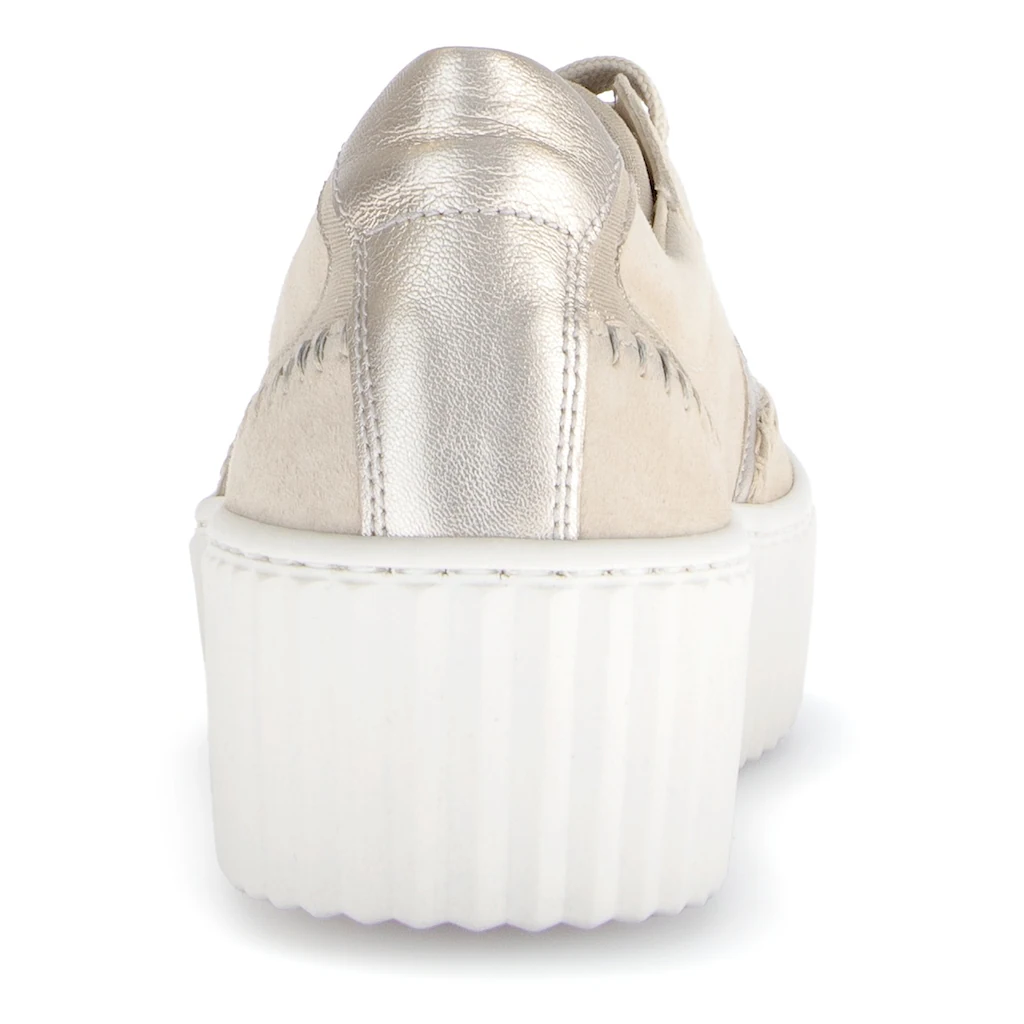 Gabor Plateausneaker Freizeitschuh Halbschuh Schnürschuh mit Best Fitting-Ausstattung kaufen Sonderangebot der Fabrik