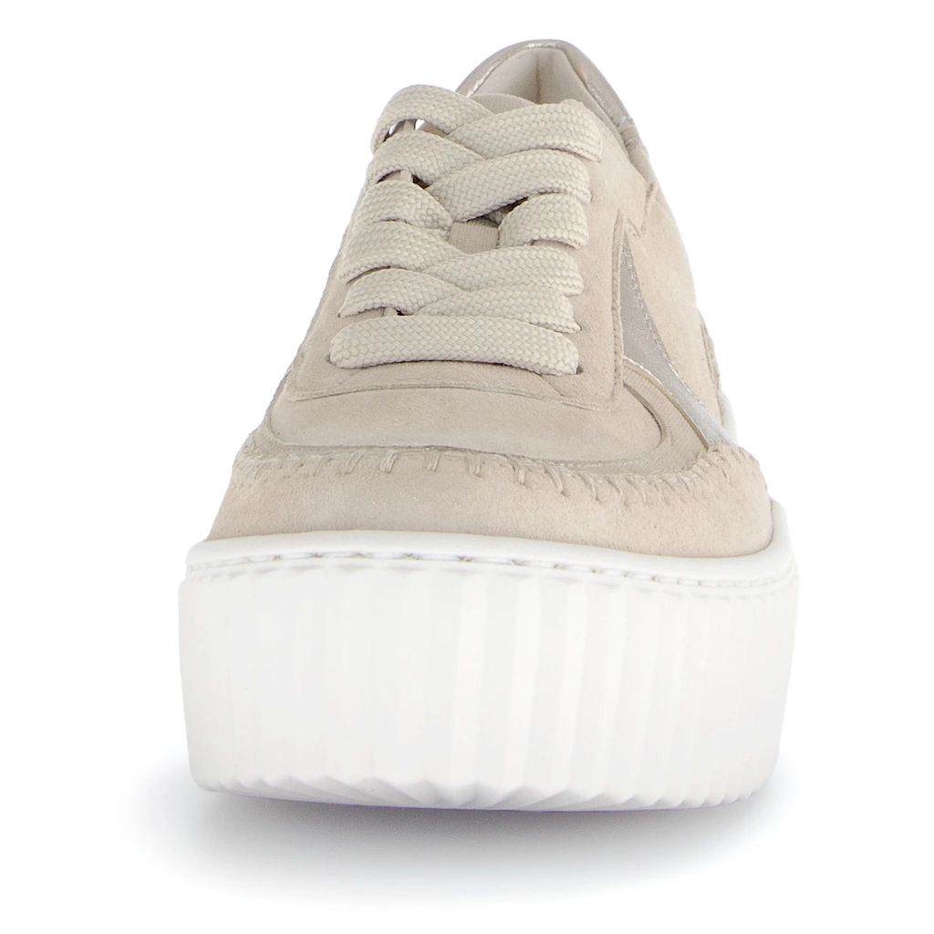 Gabor Plateausneaker Freizeitschuh Halbschuh Schnürschuh mit Best Fitting-Ausstattung kaufen Sonderangebot der Fabrik