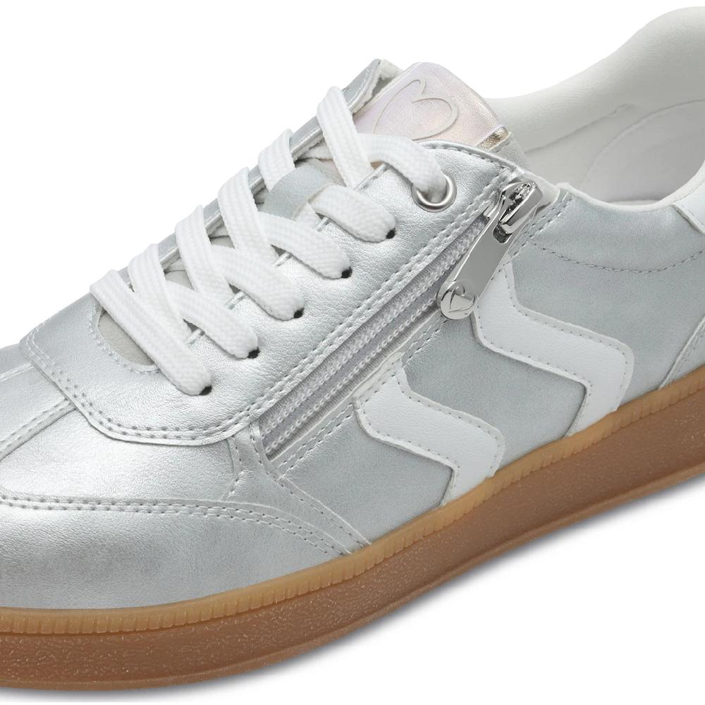 MARCO TOZZI Plateausneaker Freizeitschuh Halbschuh Schnürschuh mit Kontrastbesatz bestellen Super Rabatt
