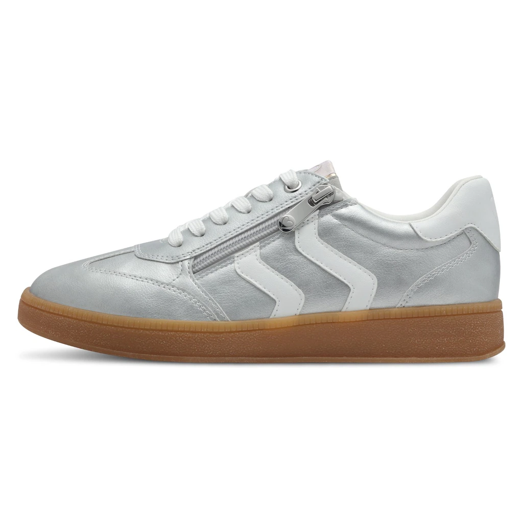 MARCO TOZZI Plateausneaker Freizeitschuh Halbschuh Schnürschuh mit Kontrastbesatz bestellen Super Rabatt