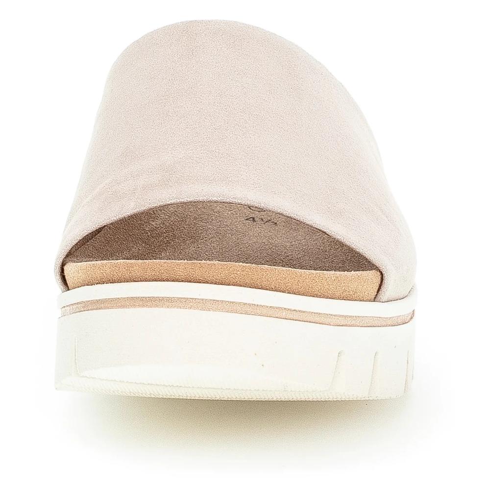 Gabor Pantolette Keilabsatz Sommerschuh Schlappen mit eingearbeitetem Gummizug online kaufen Clearance-Verkauf