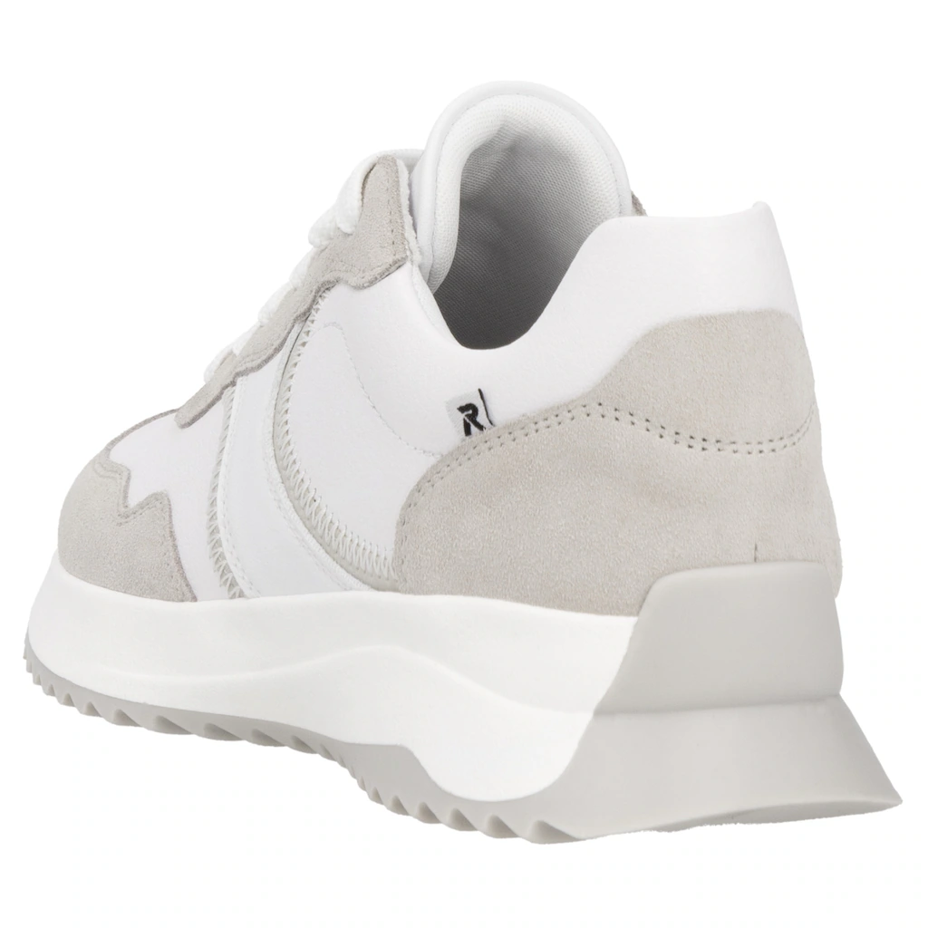 RIEKER Sport Keilsneaker Schnürschuh Halbschuh Freizeitschuh mit Kontrastdetails online kaufen Fabrikverkauf