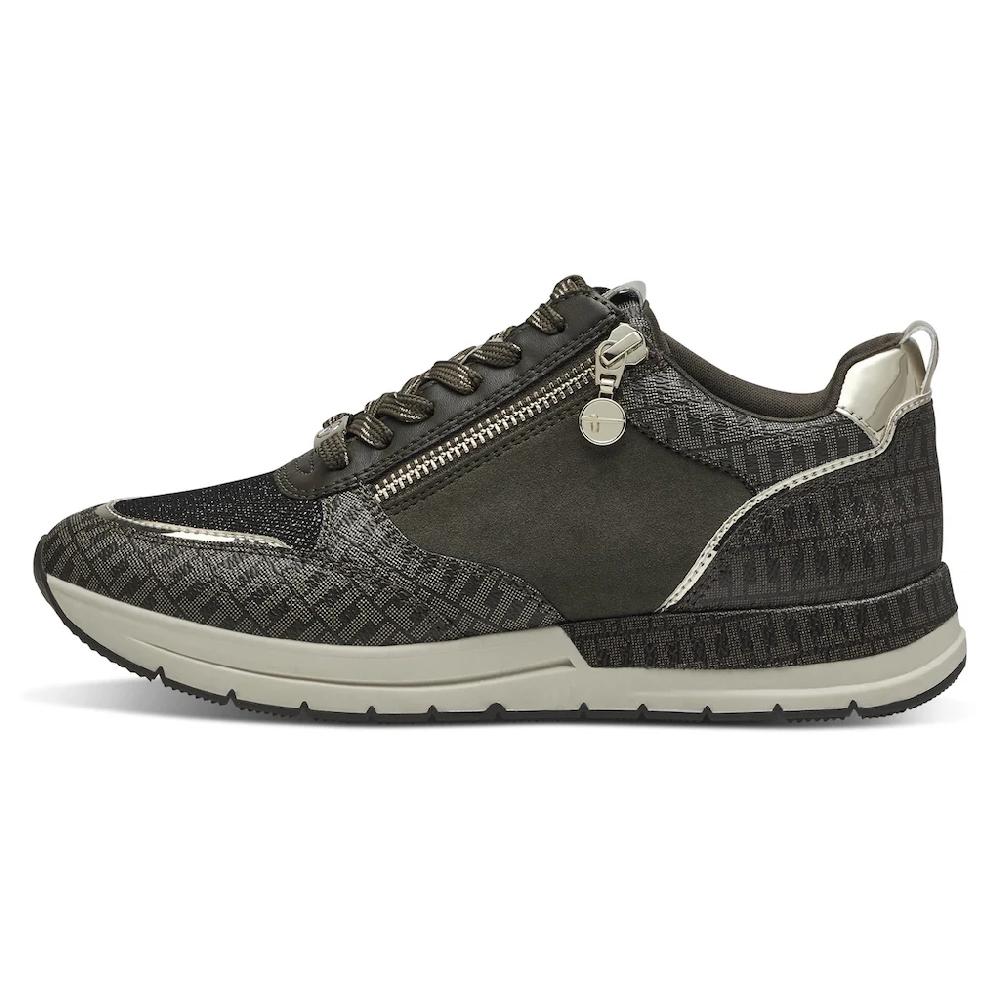 Tamaris Keilsneaker Freizeitschuh Halbschuh Schnürschuh trendige Metallic-Details online kaufen Großer Ausverkauf