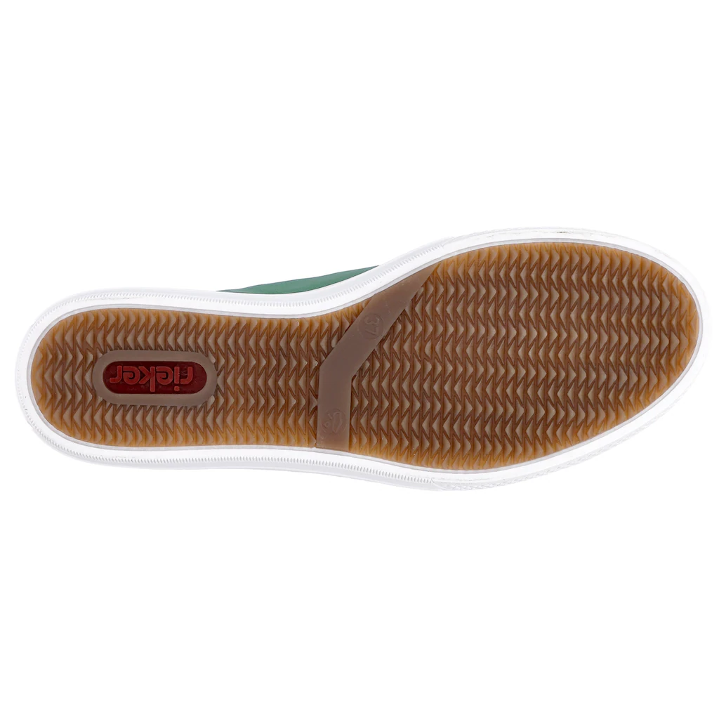 Rieker Plateausneaker mit seitlichem Reißverschluss Freizeitschuh Halbschuh Schnürschuh online kaufen Black Friday