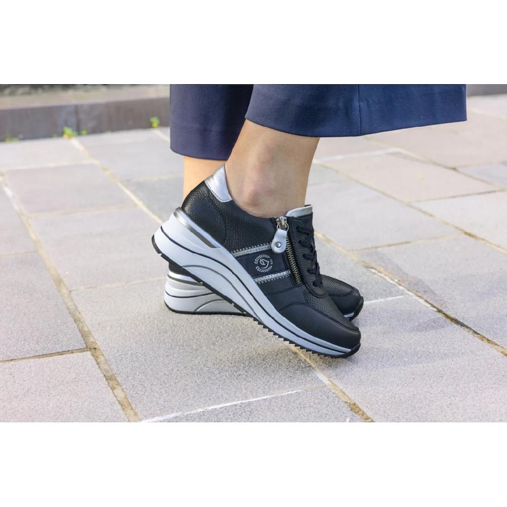 Remonte Keilsneaker Freizeitschuh Halbschuh Schnürschuh mit Metallic-Kontrastbesätzen kaufen Bestseller