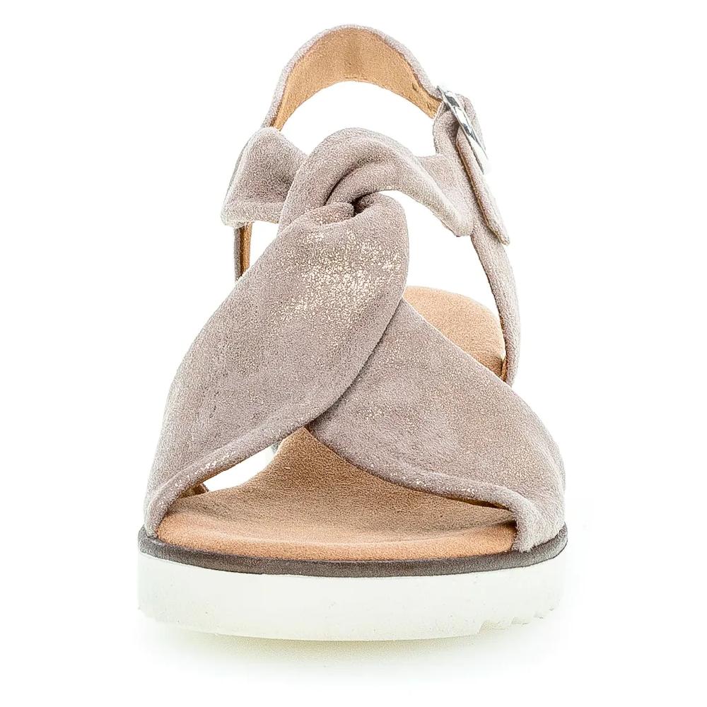 Gabor Keilsandalette »GENUA« Sommerschuh Sandale Keilabsatz mit Metallic-Effekt online bestellen Kauf eins, bekomm eins gratis