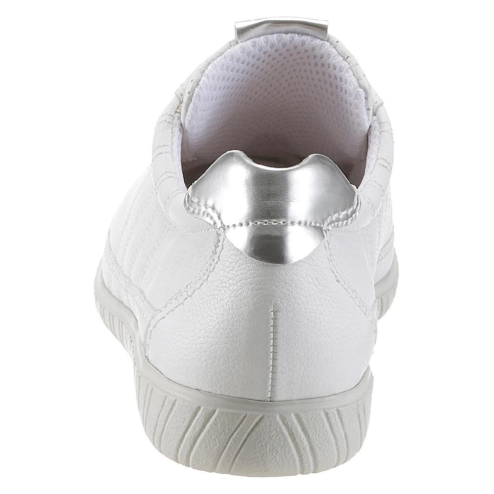 Gabor Sneaker »YORK« mit modischer Ziersteppung Freizeitschuh Halbschuh Schnürschuh Sonderangebote