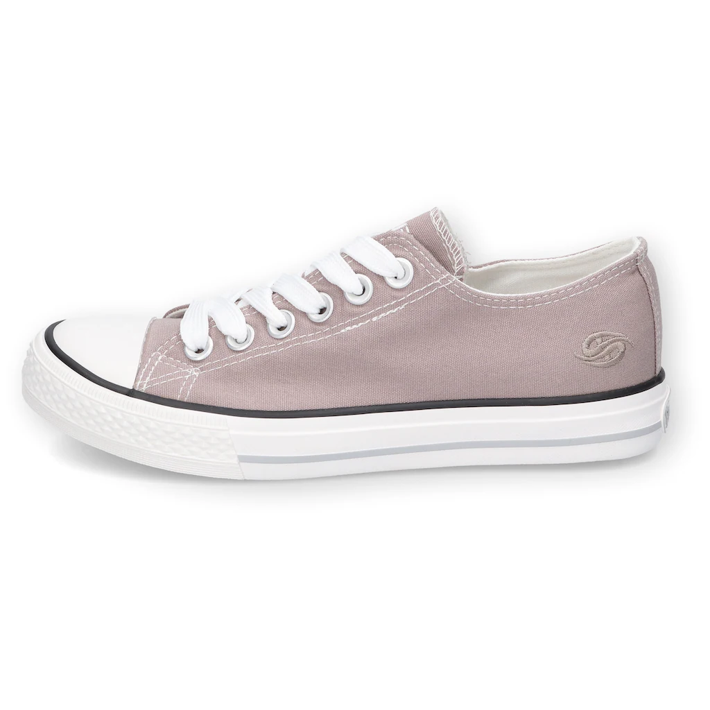 Dockers by Gerli Sneaker mit dezenter Logo-Stickerei Freizeitschuh Halbschuh Schnürschuh bestellen Outlet