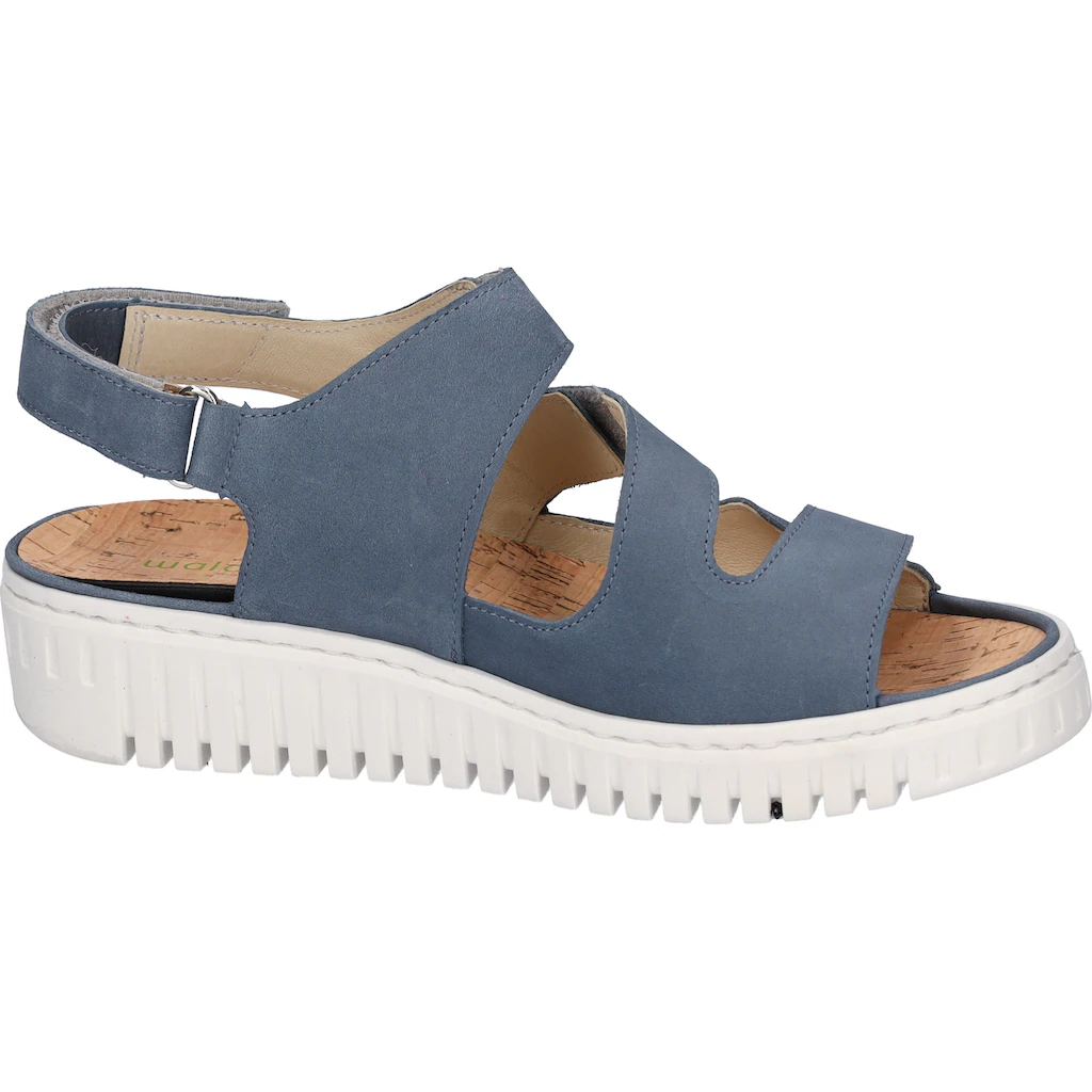 Waldläufer Keilsandalette »H-Willow« Sommerschuh Sandale Keilabsatz mit Kork-Fußbett Weite H online kaufen Verkauf